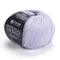 YARNART IMPERIAL MERINO - KNITTING YARN LIGHT GREY - 3338