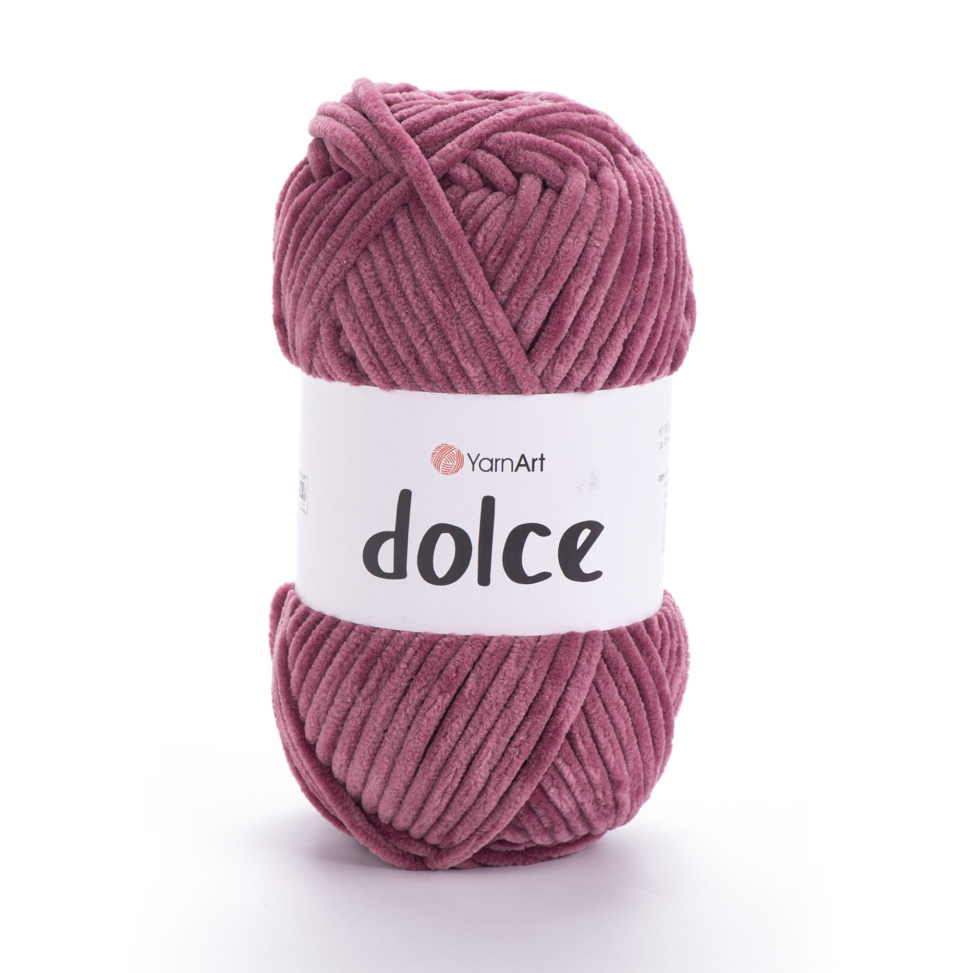YARNART DOLCE - VELVET KNITTING YARN DUSTY ROSE - 751