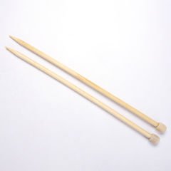 BAMBOO KNITTING NEEDLE 35 CM 9 MM