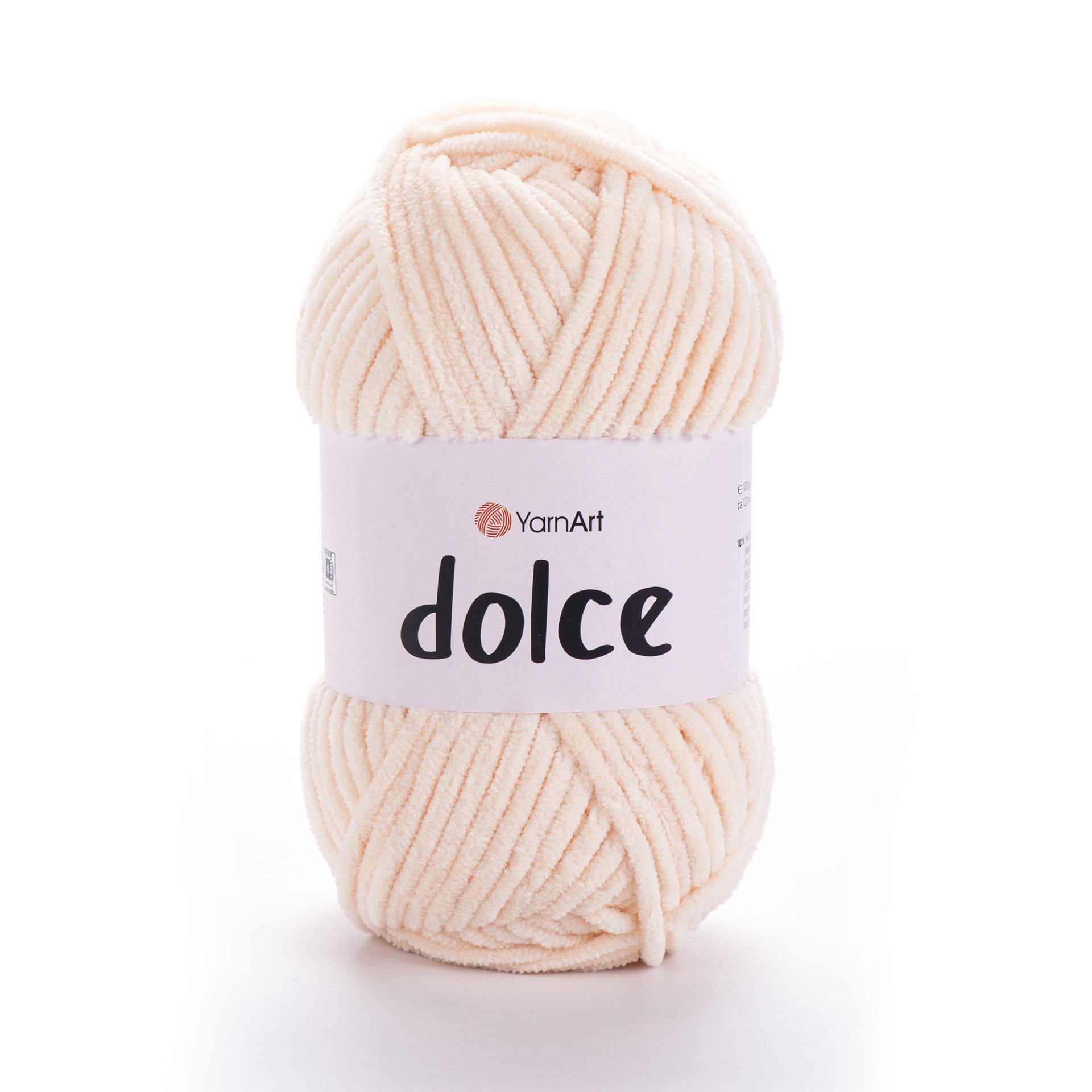YARNART DOLCE - VELVET KNITTING YARN LIGHT PINKISH ORANGE - 779