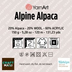 YARNART ALPINE ALPACA NEW - KNITTING YARN