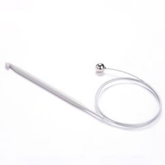 FLEXIBLE STEEL WIRED TUNISIAN CROCHET HOOK 80 CM 6 MM