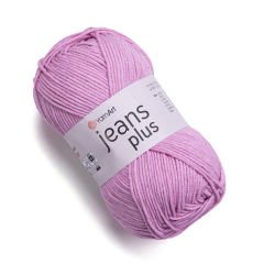 YARNART JEANS PLUS - KNITTING YARN PINK - 20
