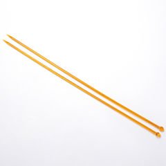 PLASTIC LIGHTWEIGHT KNITTING NEEDLE 35 CM 4 MM
