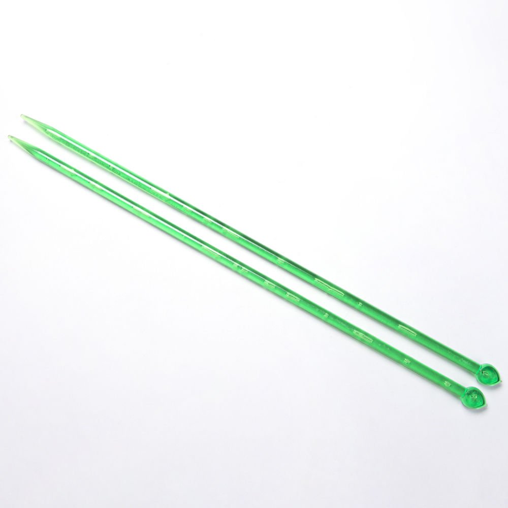 PLASTIC LIGHTWEIGHT KNITTING NEEDLE 35 CM 7 MM