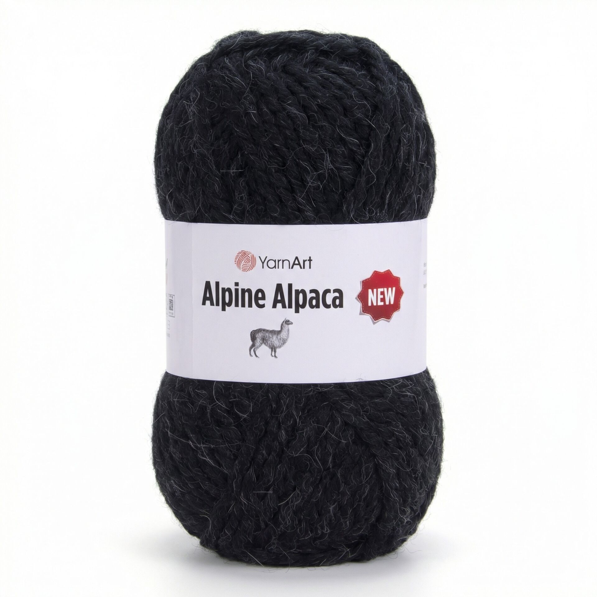 YARNART ALPINE ALPACA NEW - KNITTING YARN ANTHRACITE - 1439