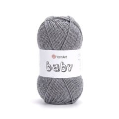 YARNART BABY - BABY YARN GREY - 29
