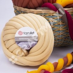 YARNART MARSHMALLOW - KNOT CUSHION CORD