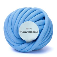YARNART MARSHMALLOW - KNOT CUSHION CORD BABY BLUE - 909