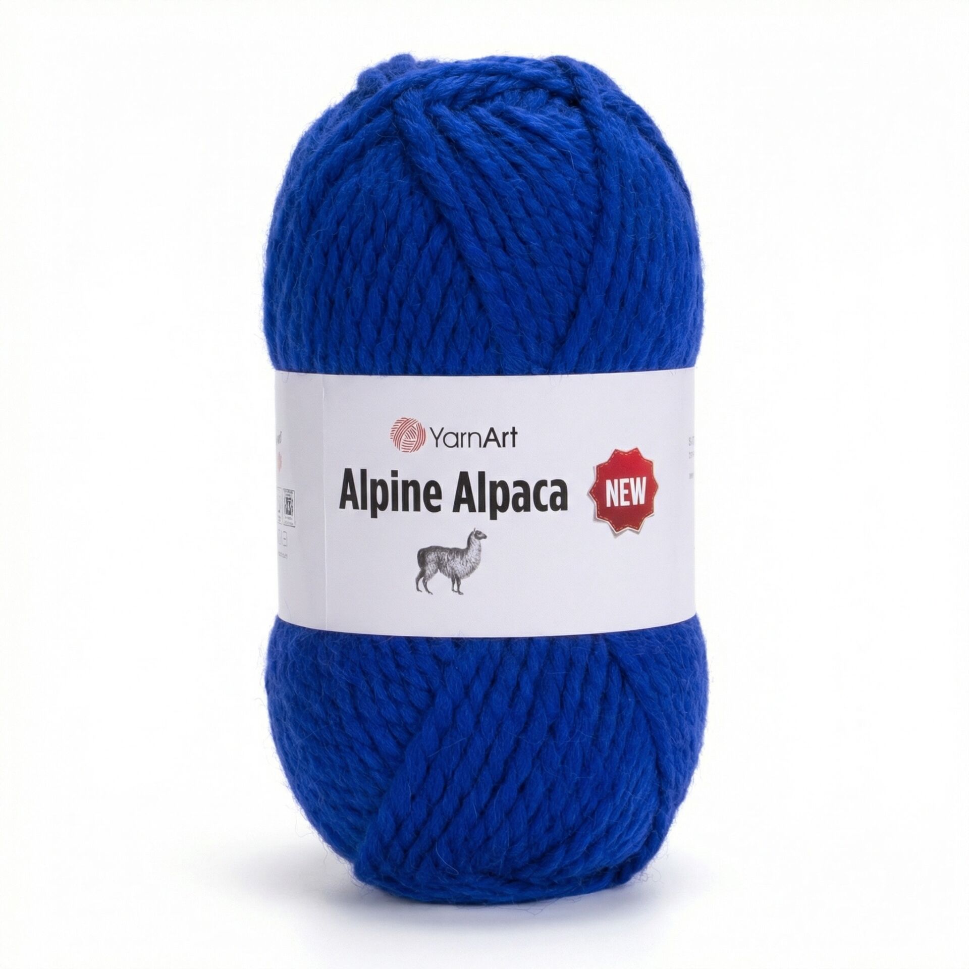YARNART ALPINE ALPACA NEW - KNITTING YARN SAXE BLUE - 1442