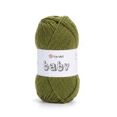 YARNART BABY - BABY YARN GREEN - 39