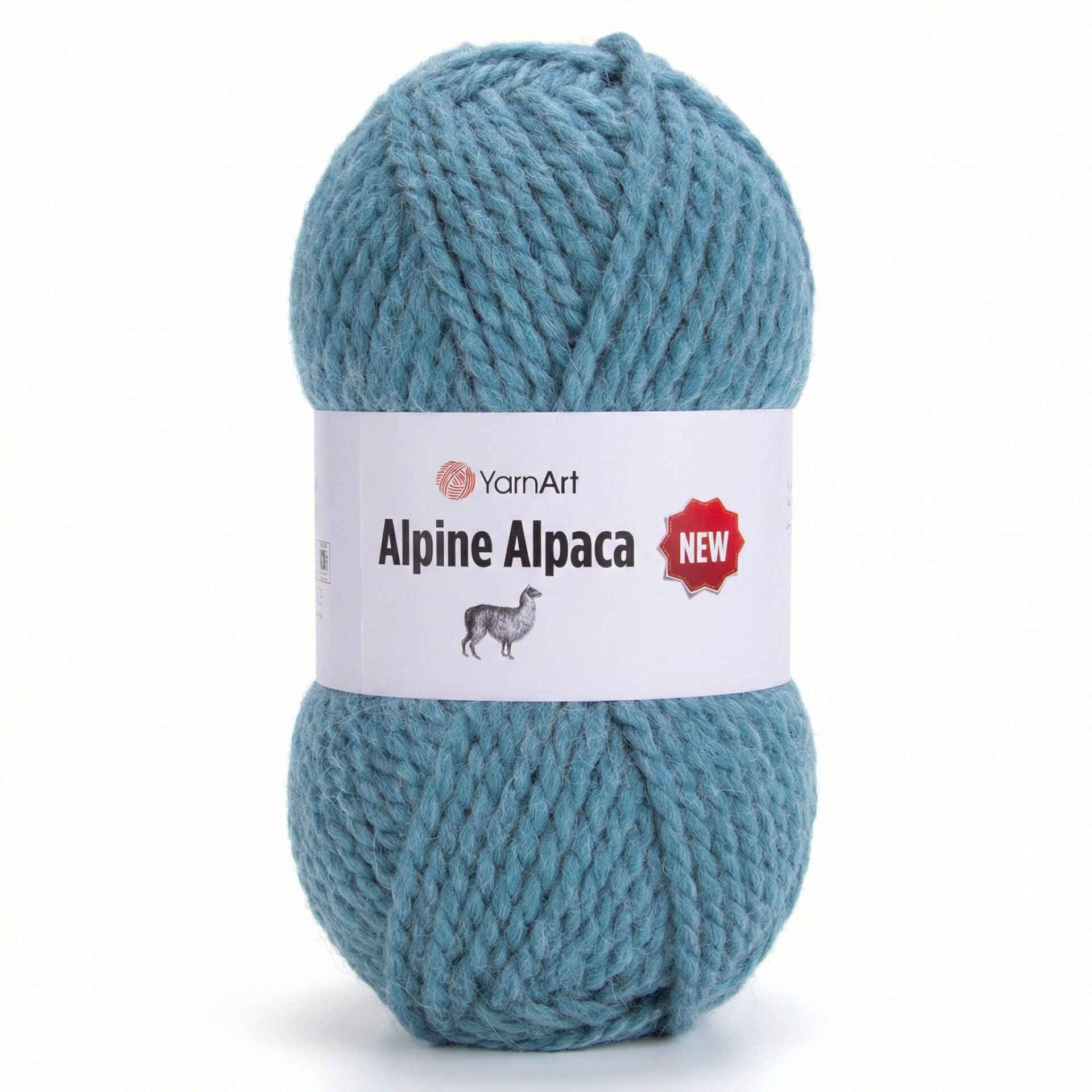 YARNART ALPINE ALPACA NEW - KNITTING YARN TURQUOISE - 1450