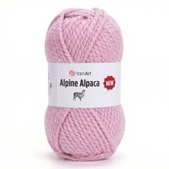 YARNART ALPINE ALPACA NEW - KNITTING YARN PINK - 1445