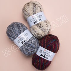 YARNART EVEREST MAXI - MULTICOLOR KNITTING YARN