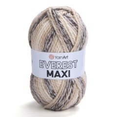 YARNART EVEREST MAXI - MULTICOLOR KNITTING YARN VARIEGATED - 8022