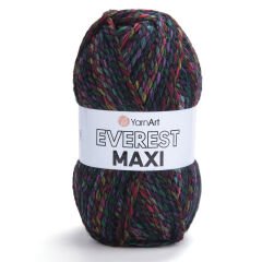 YARNART EVEREST MAXI - MULTICOLOR KNITTING YARN VARIEGATED - 8024