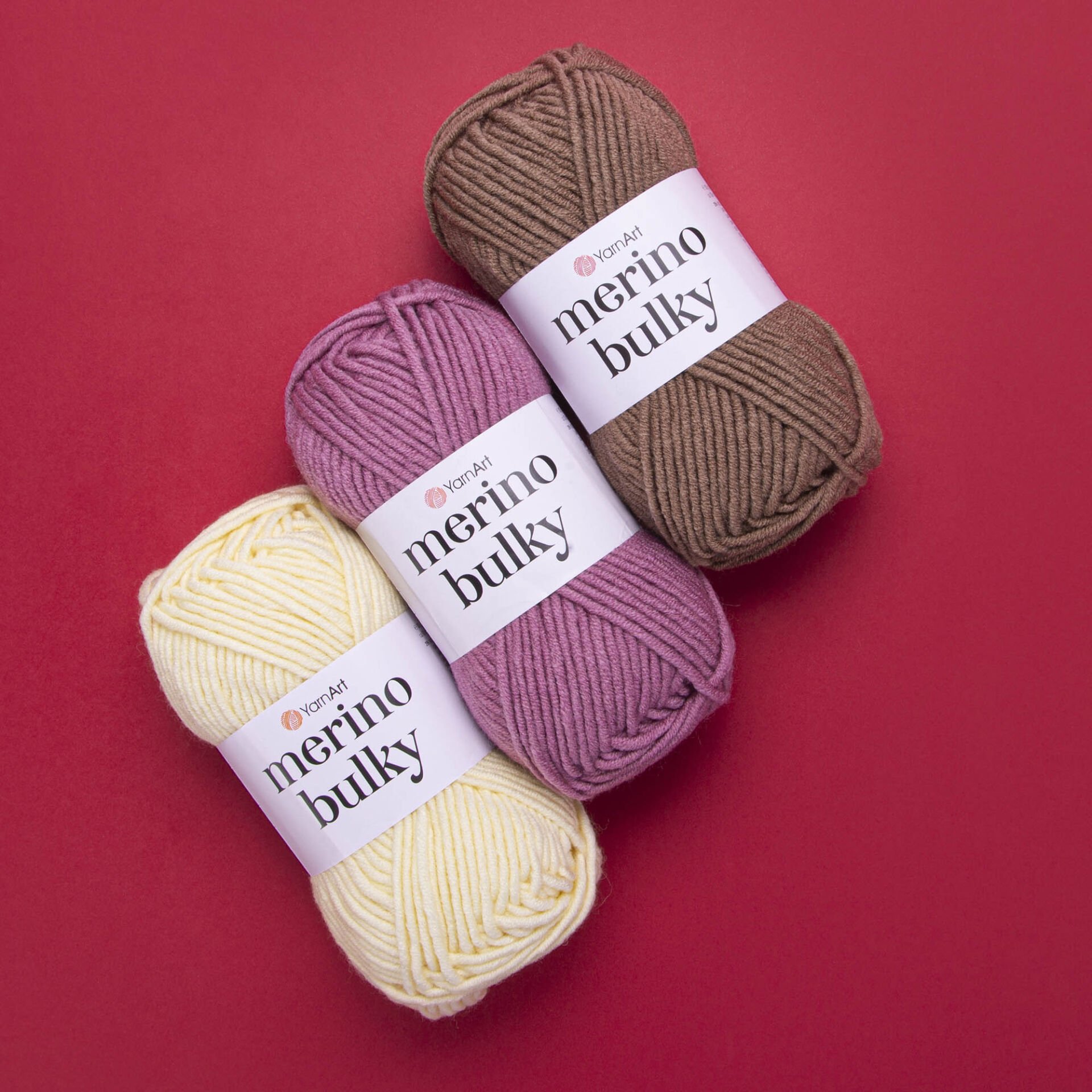 YARNART MERINO BULKY - KNITTING YARN