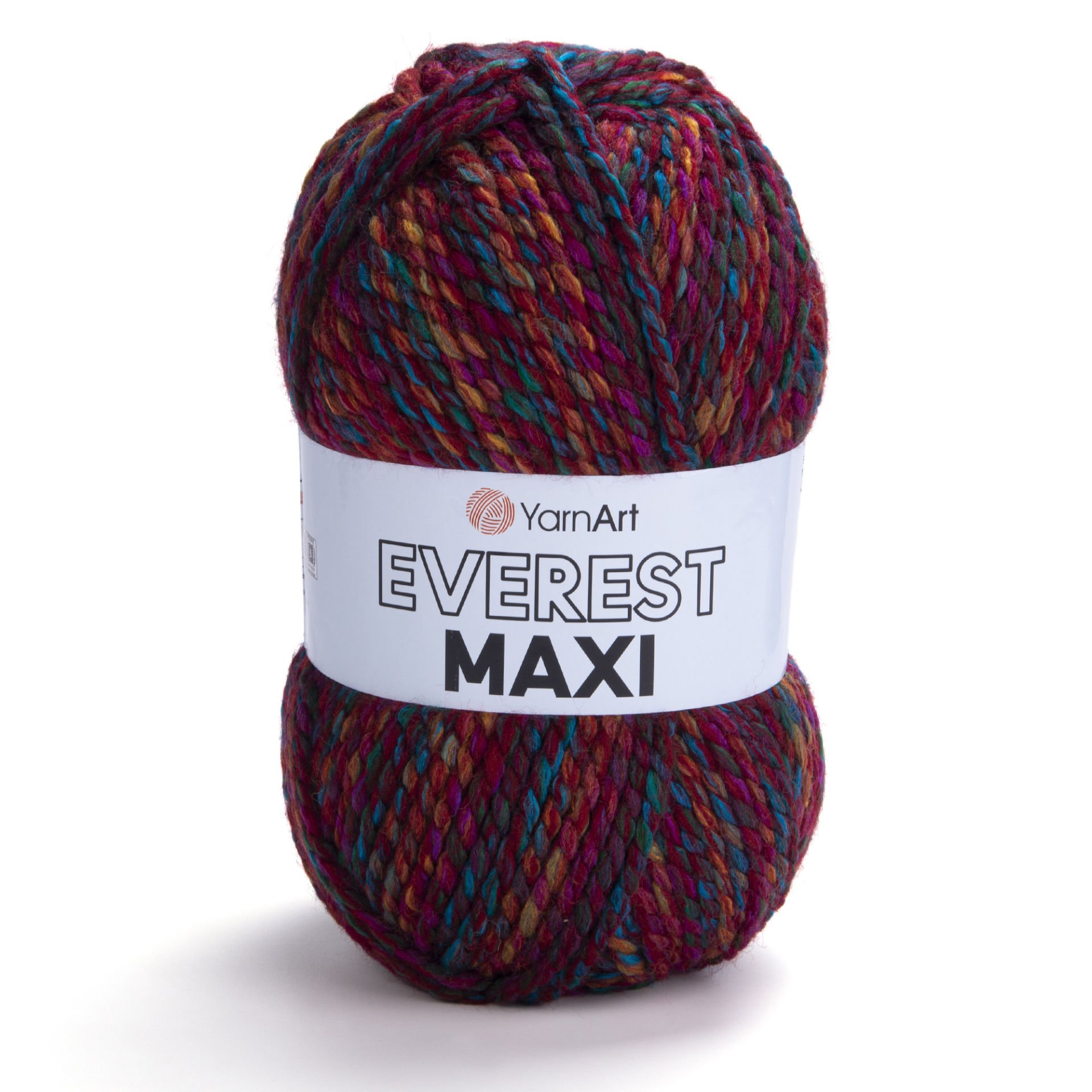 YARNART EVEREST MAXI - MULTICOLOR KNITTING YARN VARIEGATED - 8026