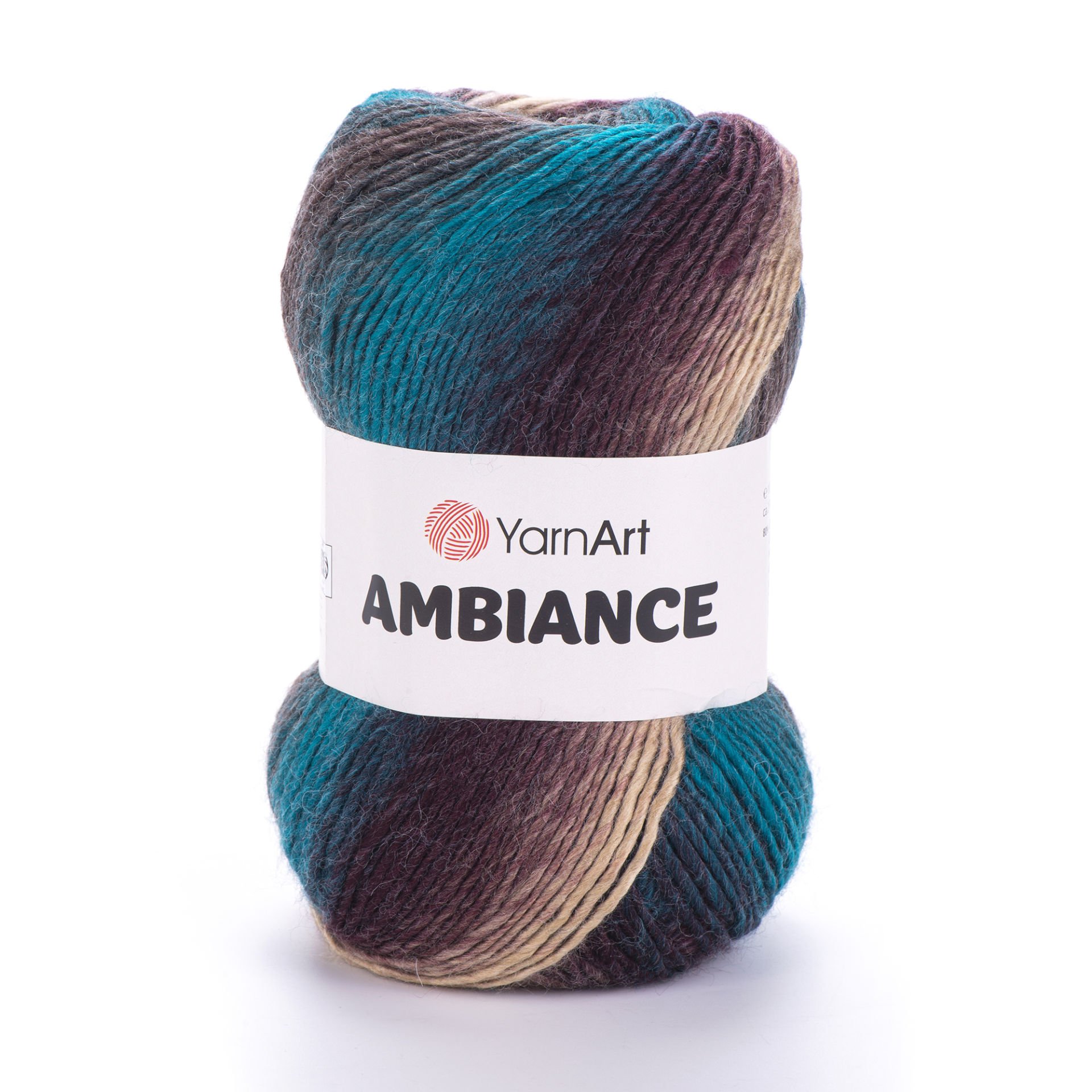 YARNART AMBIANCE - MULTICOLOR KNITTING YARN VARIEGATED - 163