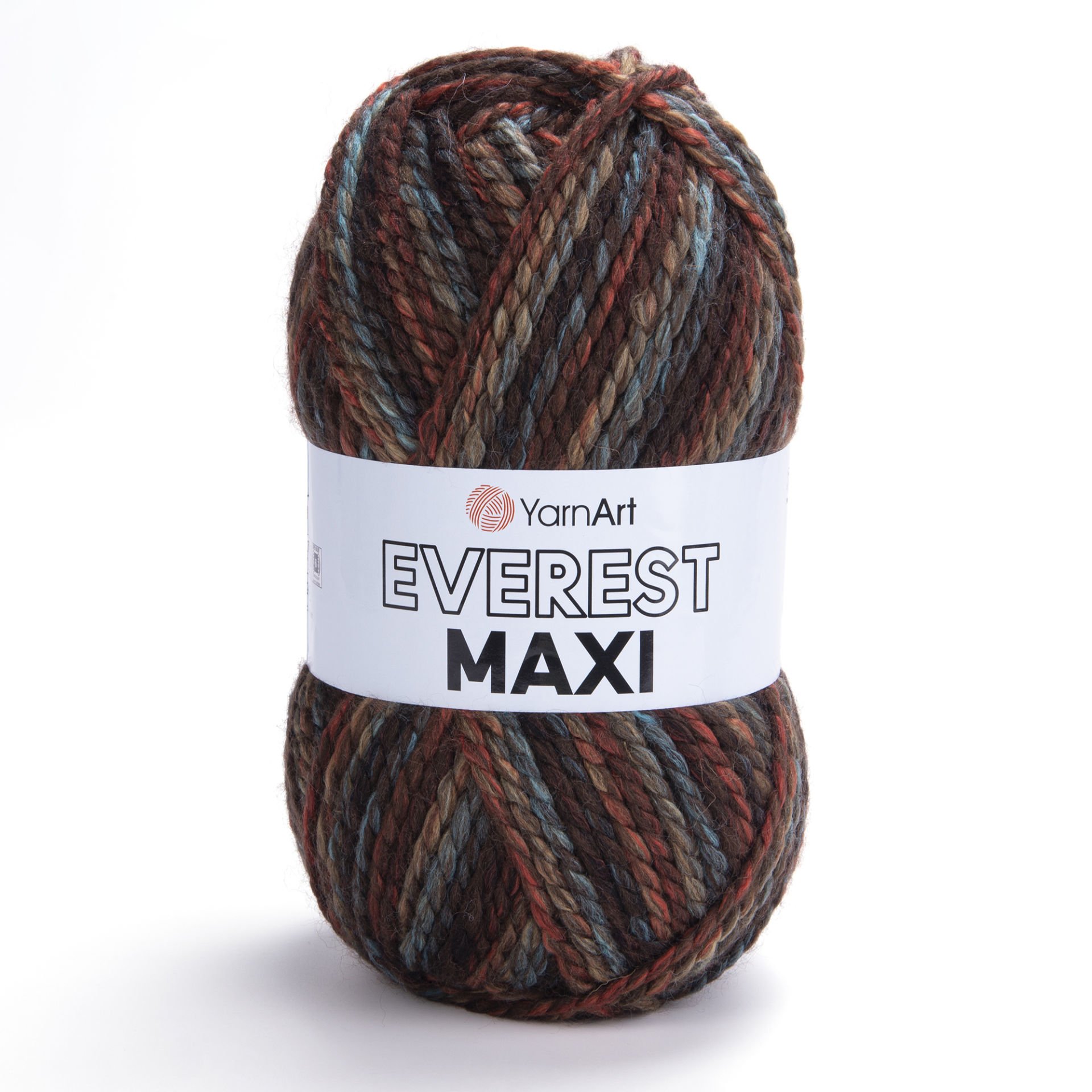 YARNART EVEREST MAXI - MULTICOLOR KNITTING YARN VARIEGATED - 8028