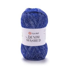 YARNART DENIM WASHED - MELANGE KNITTING YARN DARK BLUE - 925