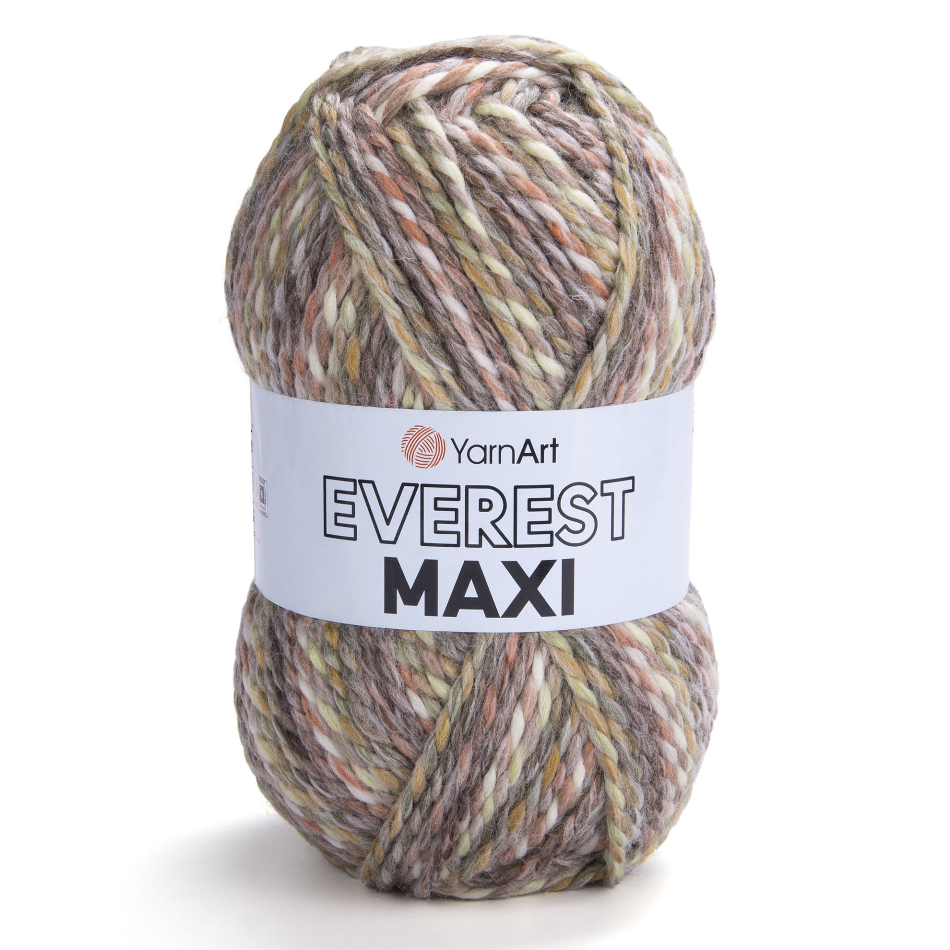 YARNART EVEREST MAXI - MULTICOLOR KNITTING YARN VARIEGATED - 8029