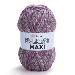 YARNART EVEREST MAXI - MULTICOLOR KNITTING YARN VARIEGATED - 8030