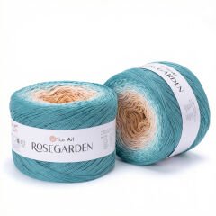 YARNART ROSEGARDEN - MULTICOLOR KNITTING YARN VARIEGATED - 329