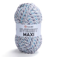 YARNART EVEREST MAXI - MULTICOLOR KNITTING YARN VARIEGATED - 8031