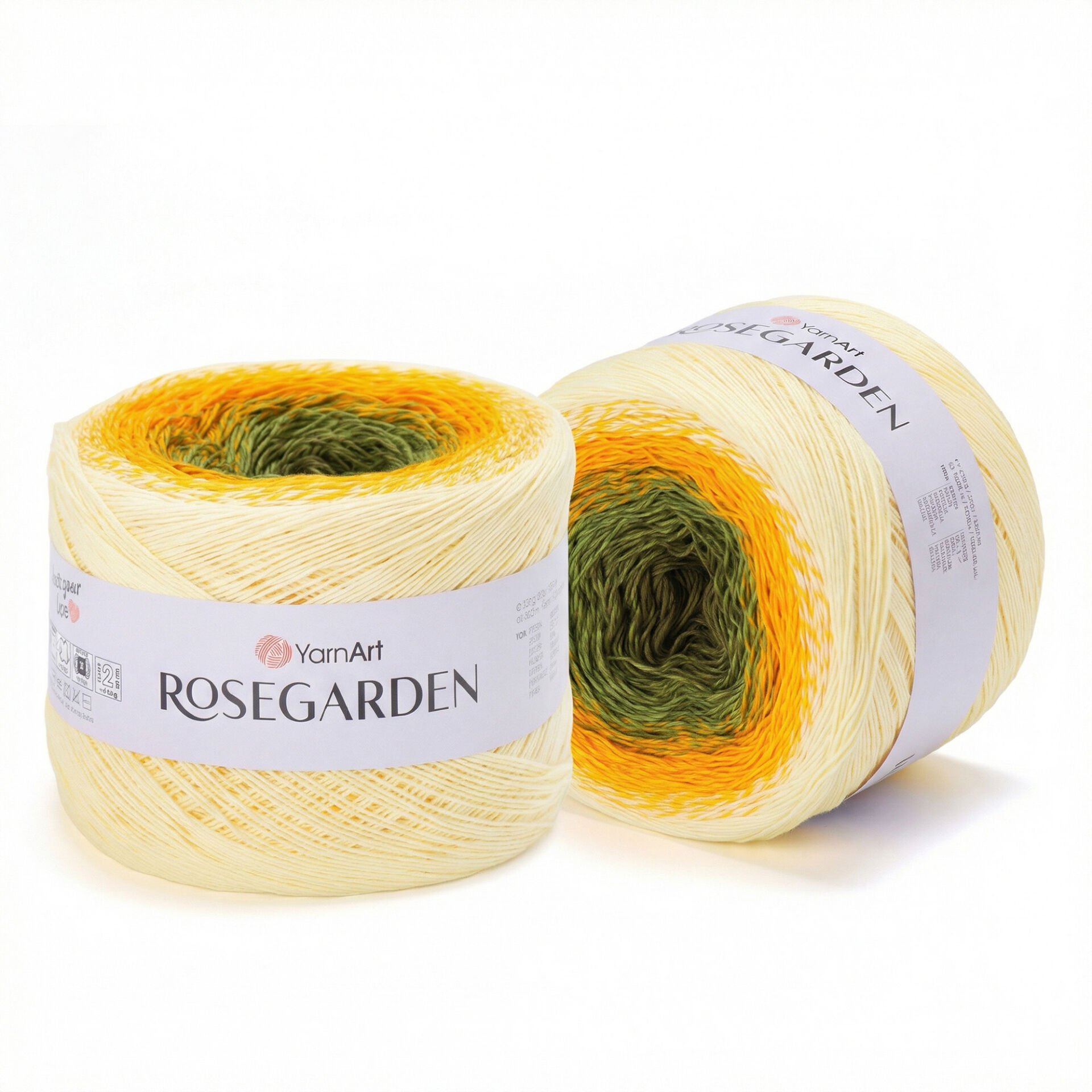 YARNART ROSEGARDEN - MULTICOLOR KNITTING YARN VARIEGATED - 333
