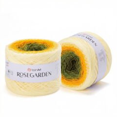 YARNART ROSEGARDEN - MULTICOLOR KNITTING YARN VARIEGATED - 333
