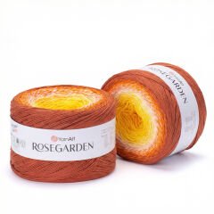 YARNART ROSEGARDEN - MULTICOLOR KNITTING YARN VARIEGATED - 334