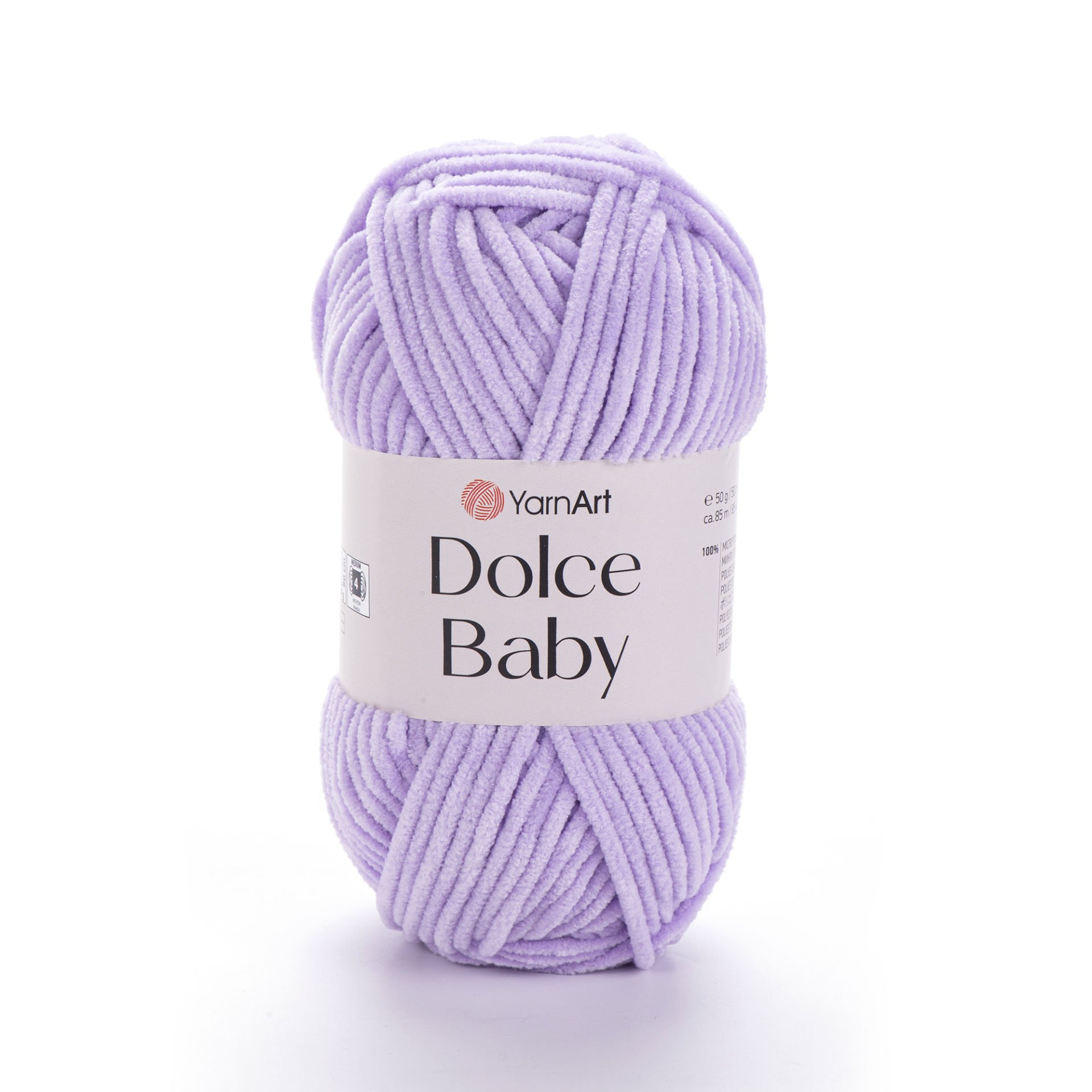 YARNART DOLCE BABY - VELVET BABY YARN LILAC - 744