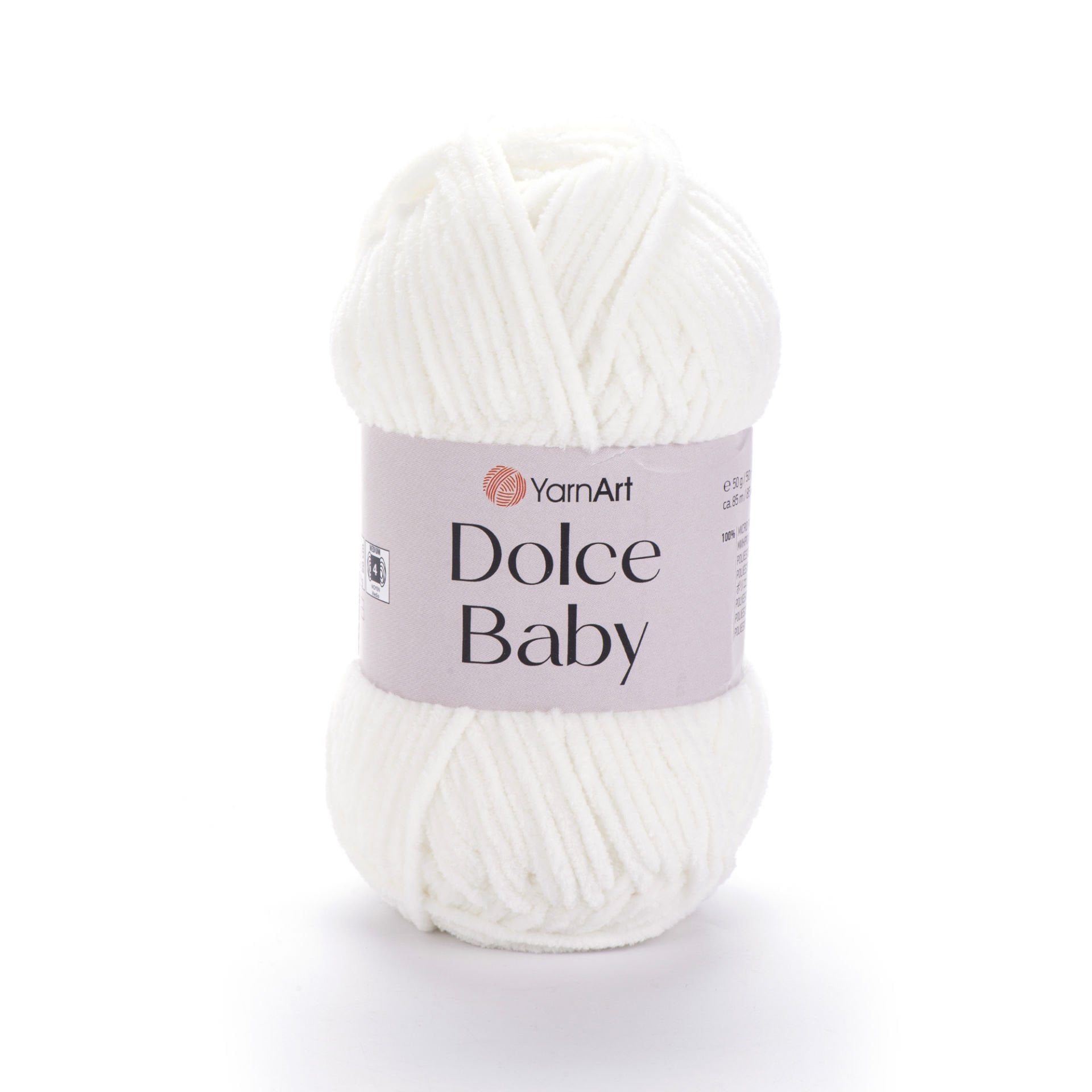 YARNART DOLCE BABY - VELVET BABY YARN CREAM - 745