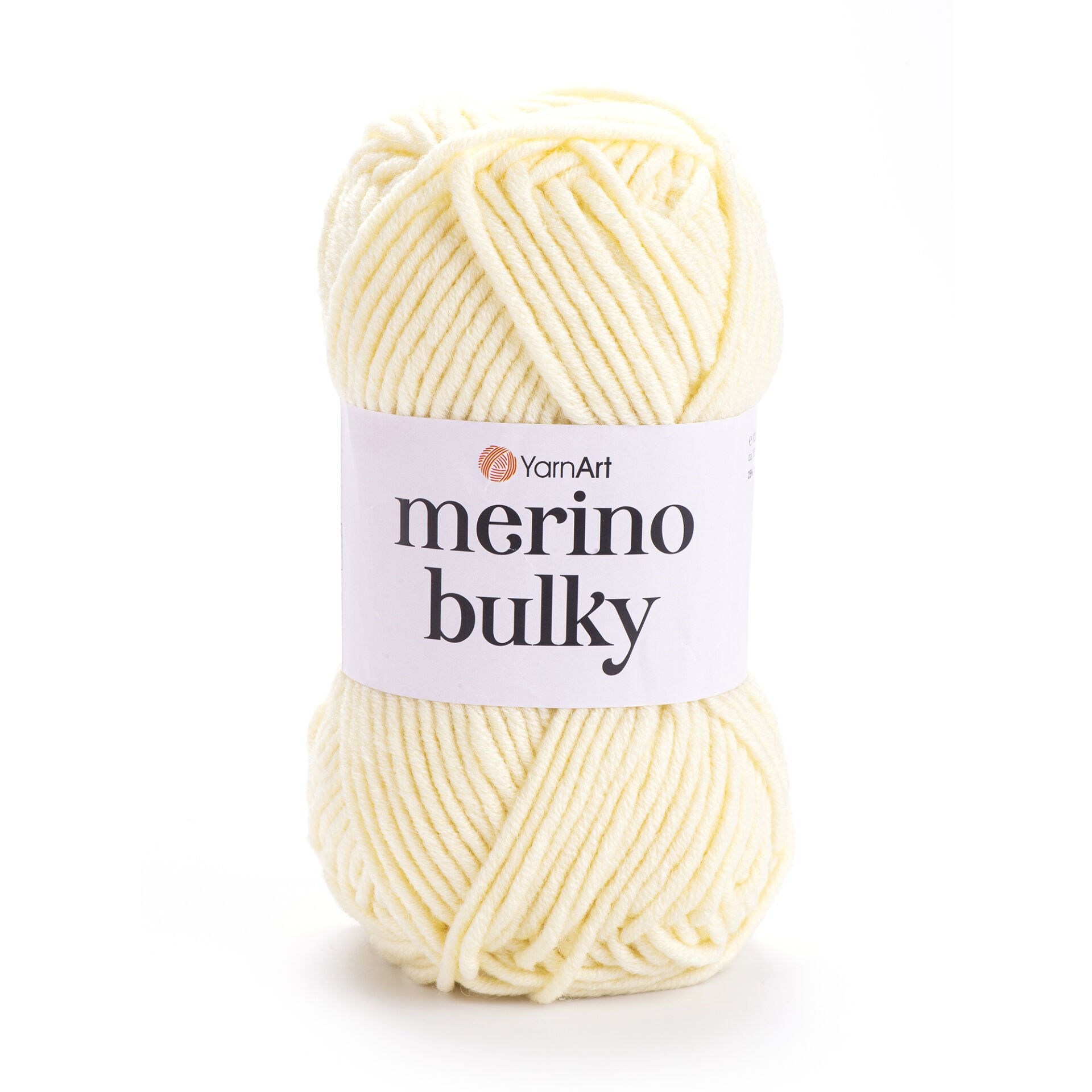 YARNART MERINO BULKY - KNITTING YARN CREAM - 7003