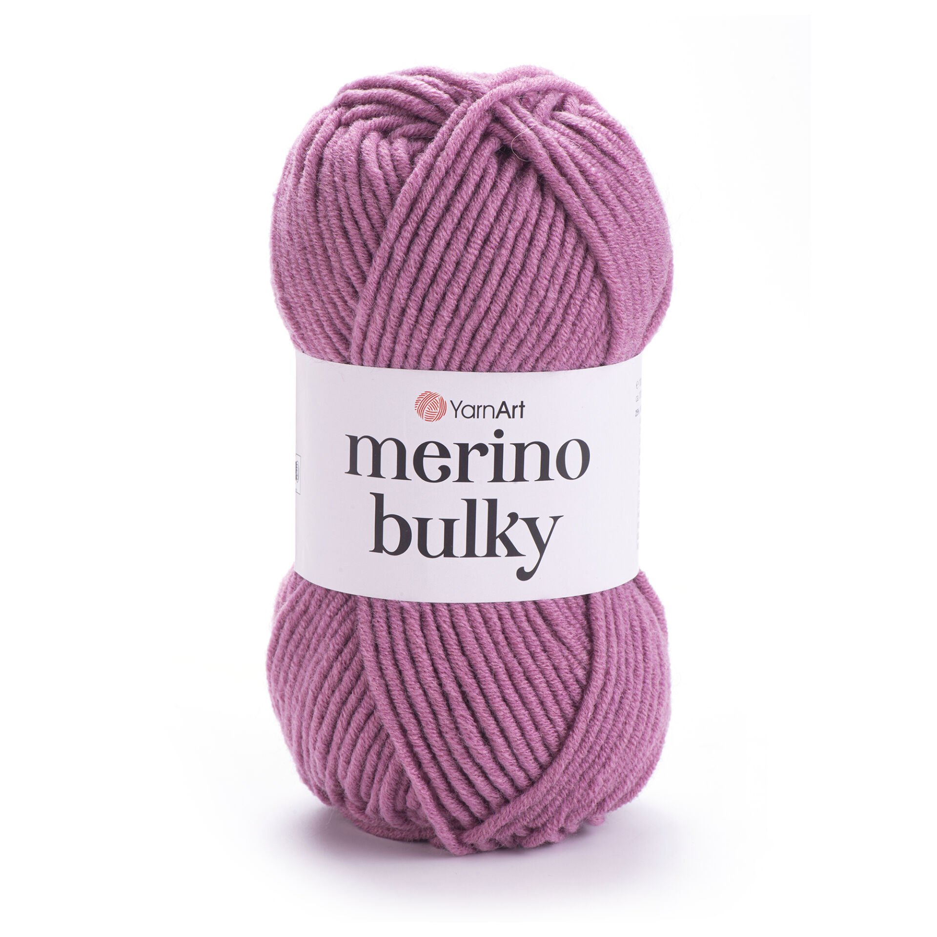 YARNART MERINO BULKY - KNITTING YARN POWDER PINK - 3017