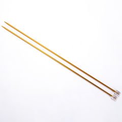COLOURED METALIZED KNITTING NEEDLE 35 CM 3.5 MM