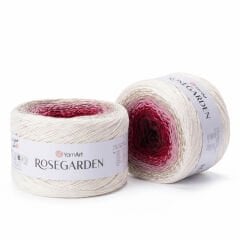 YARNART ROSEGARDEN - MULTICOLOR KNITTING YARN VARIEGATED - 342