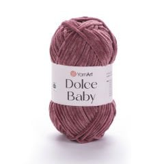 YARNART DOLCE BABY - VELVET BABY YARN DUSTY ROSE - 751