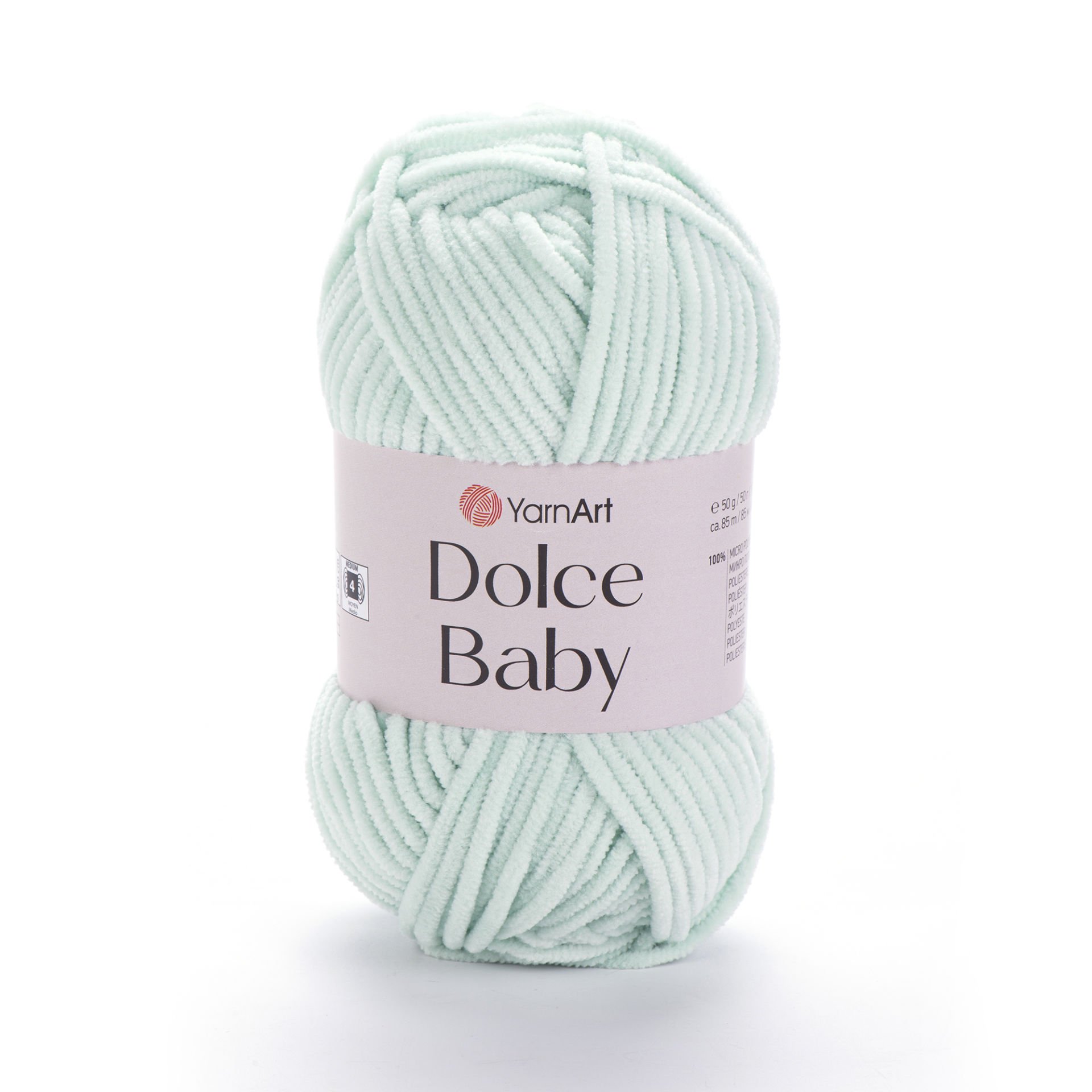 YARNART DOLCE BABY - VELVET BABY YARN AQUAMARINE - 753