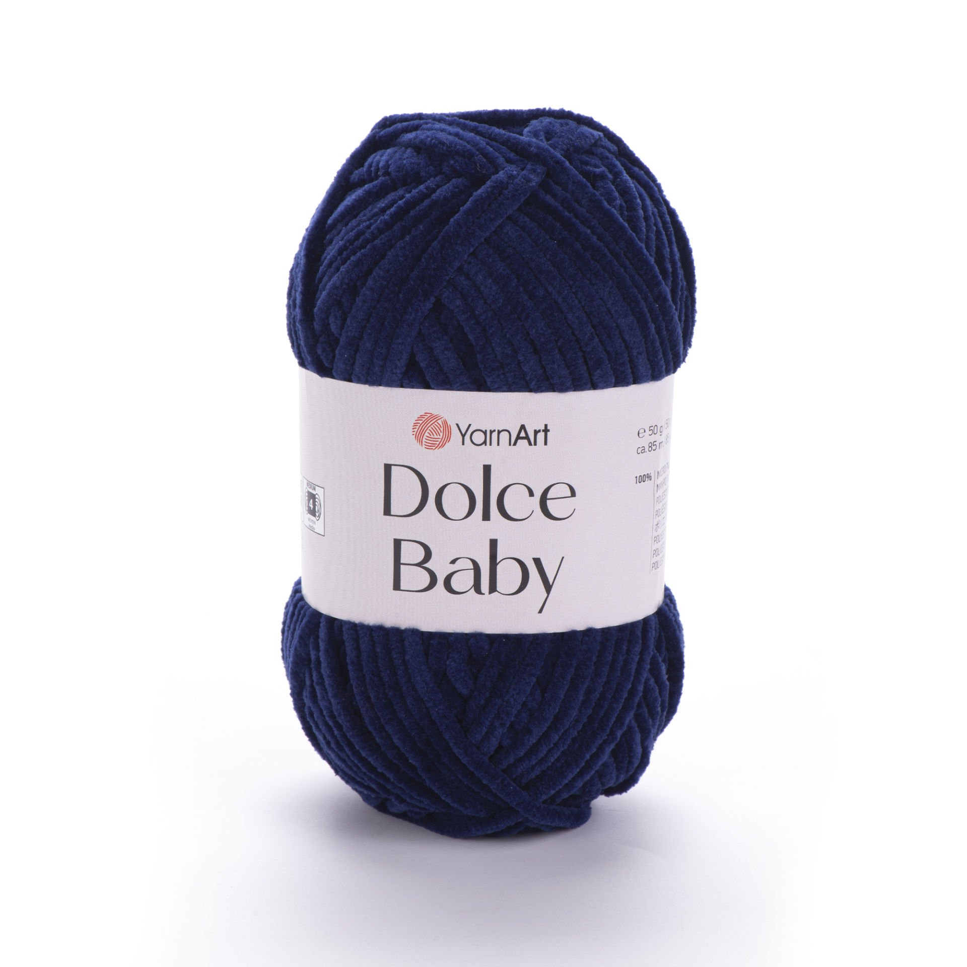 YARNART DOLCE BABY - VELVET BABY YARN NAVY - 756