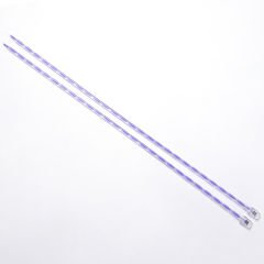 COLOURED PLASTIC KNITTING NEEDLE 35 CM 4 MM