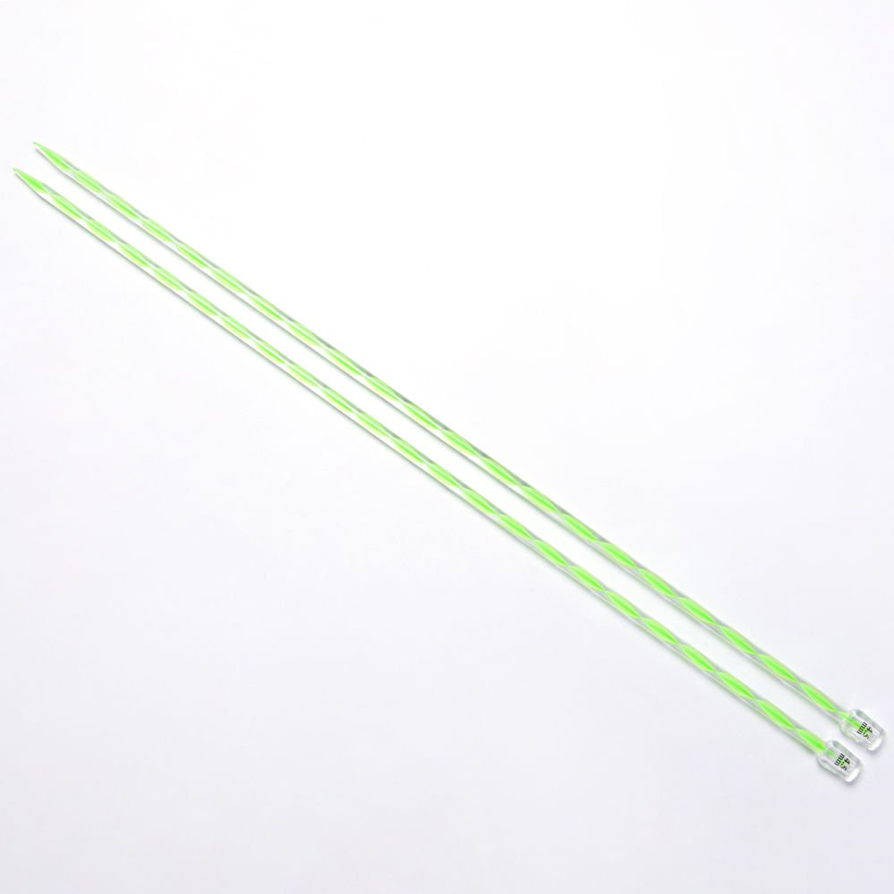 COLOURED PLASTIC KNITTING NEEDLE 35 CM 4.5 MM