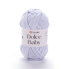 YARNART DOLCE BABY - VELVET BABY YARN ICE BLUE - 776