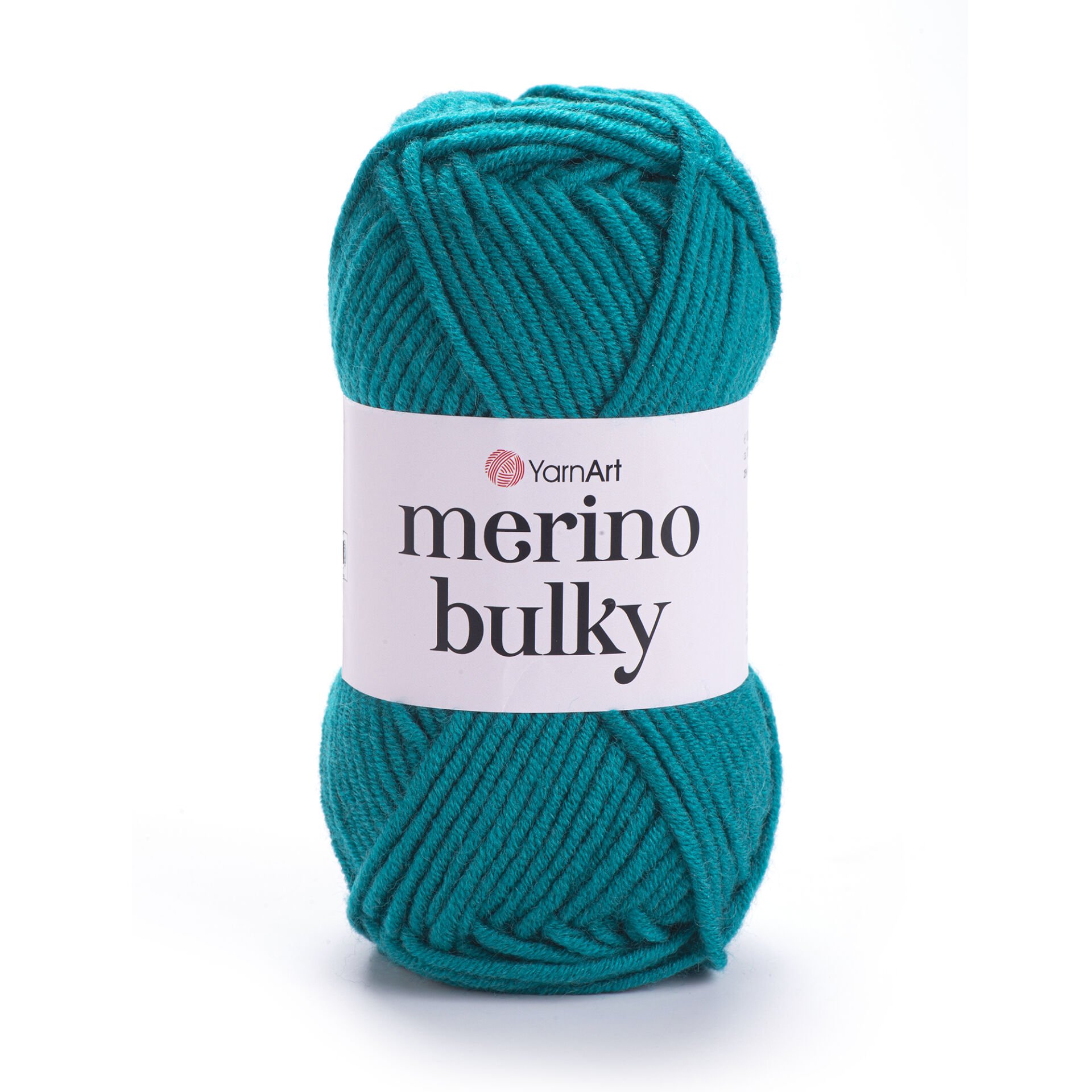 YARNART MERINO BULKY - KNITTING YARN PETROL GREEN - 11448