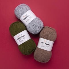 YARNART MERINO DE LUXE 50 - KNITTING YARN