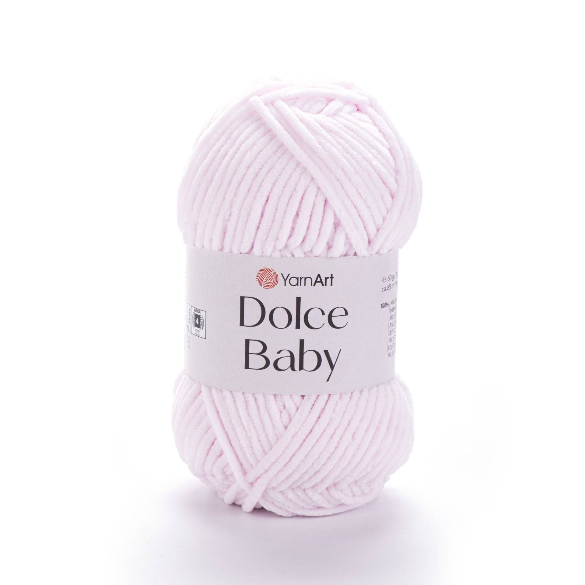 YARNART DOLCE BABY - VELVET BABY YARN BLUSH - 781