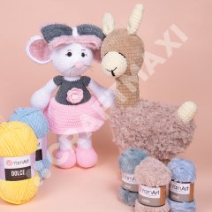 YARNART MINK - FAUX FUR KNITTING YARN