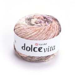 YARNART DOLCE VITA - KNITTING YARN VARIEGATED - 3404