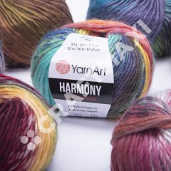 YARNART HARMONY - MULTICOLOR KNITTING YARN